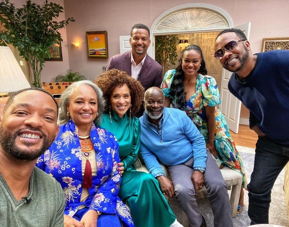 Fresh Prince of Bel-Air Reunion
Will Smith

https://www.instagram.com/p/CE-Xq_IB7_z/