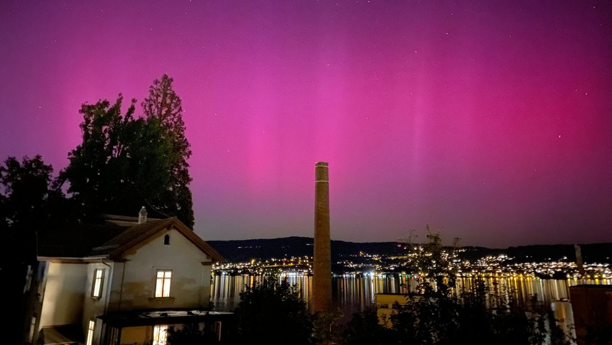 Polarlichter bei Wädenswil