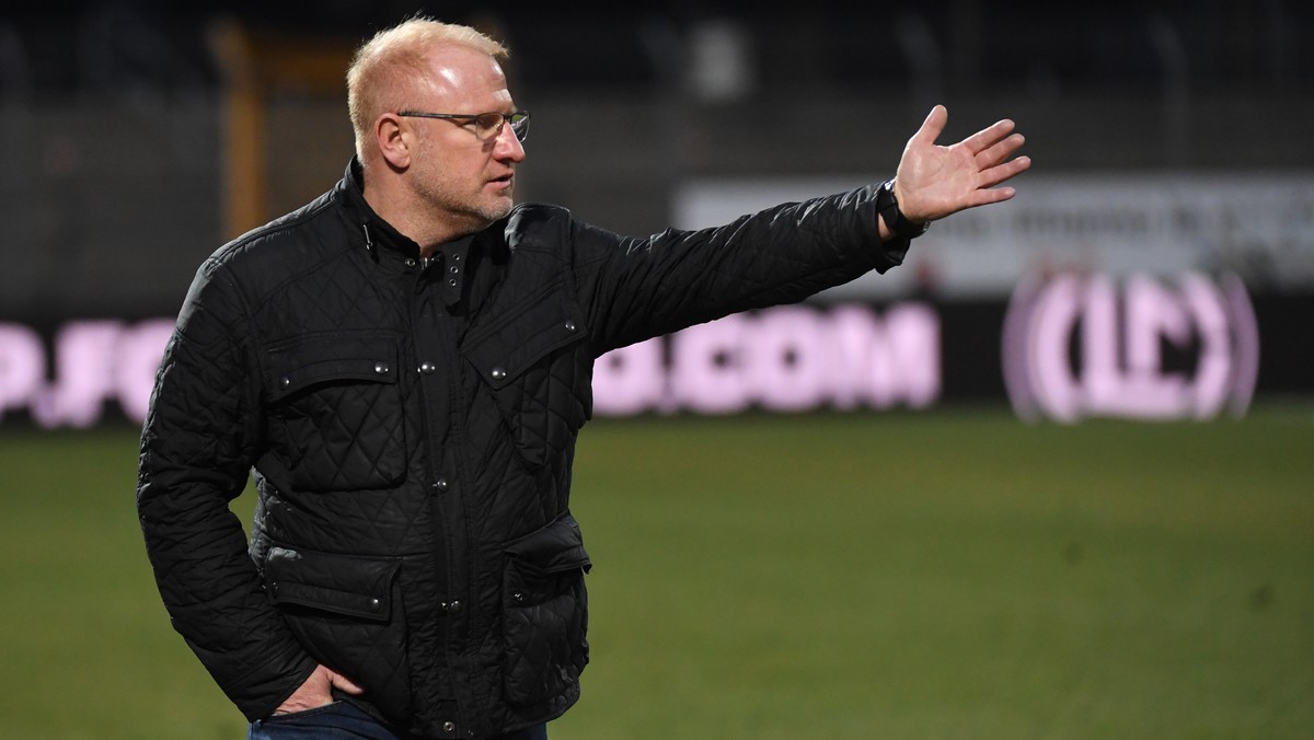 Basel's Trainer Heiko Vogel, during the Super League soccer match FC Lugano against Basel FC, at the Cornaredo stadium in Lugano, Sunday, February 26, 2023. (KEYSTONE/Ti-Press/Samuel Golay)