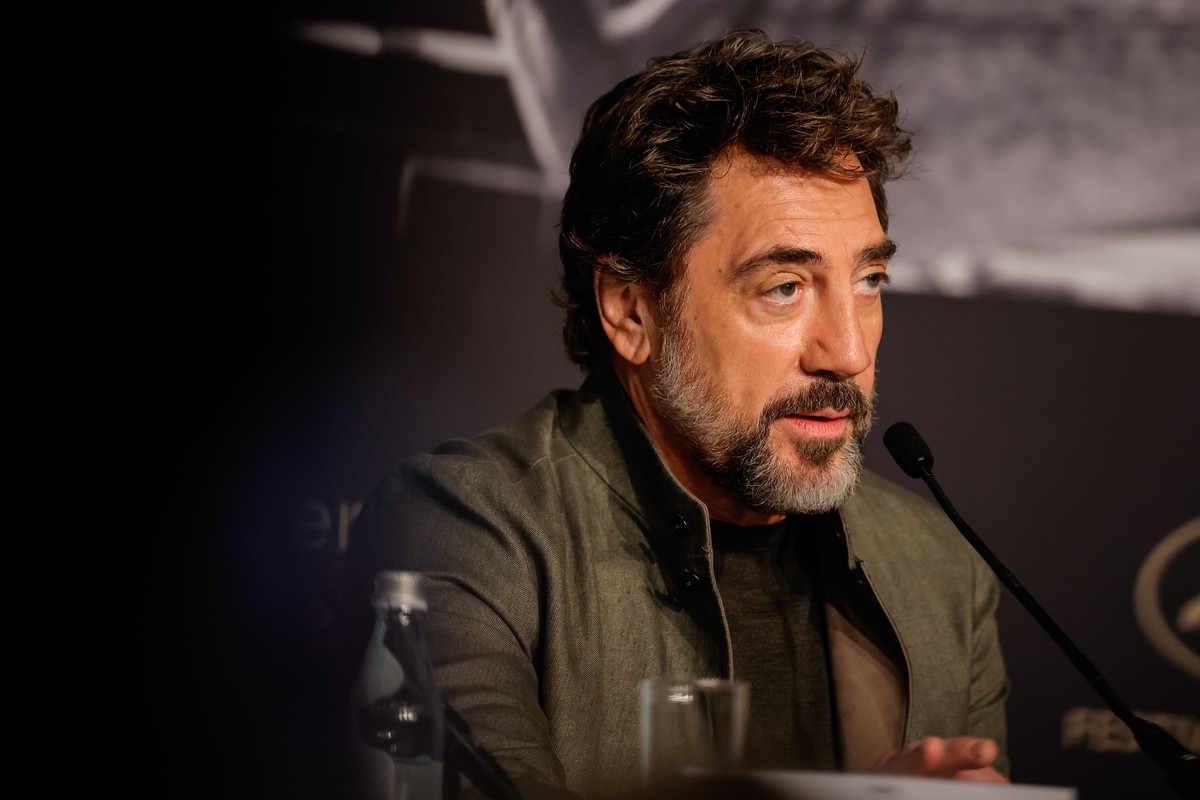 epa12966894 Javier Bardem attends the press conference for 'The Beloved' (El Ser Querido) during the 79th annual Cannes Film Festival, in Cannes, France, 17 May 2026. The film festival runs  ...