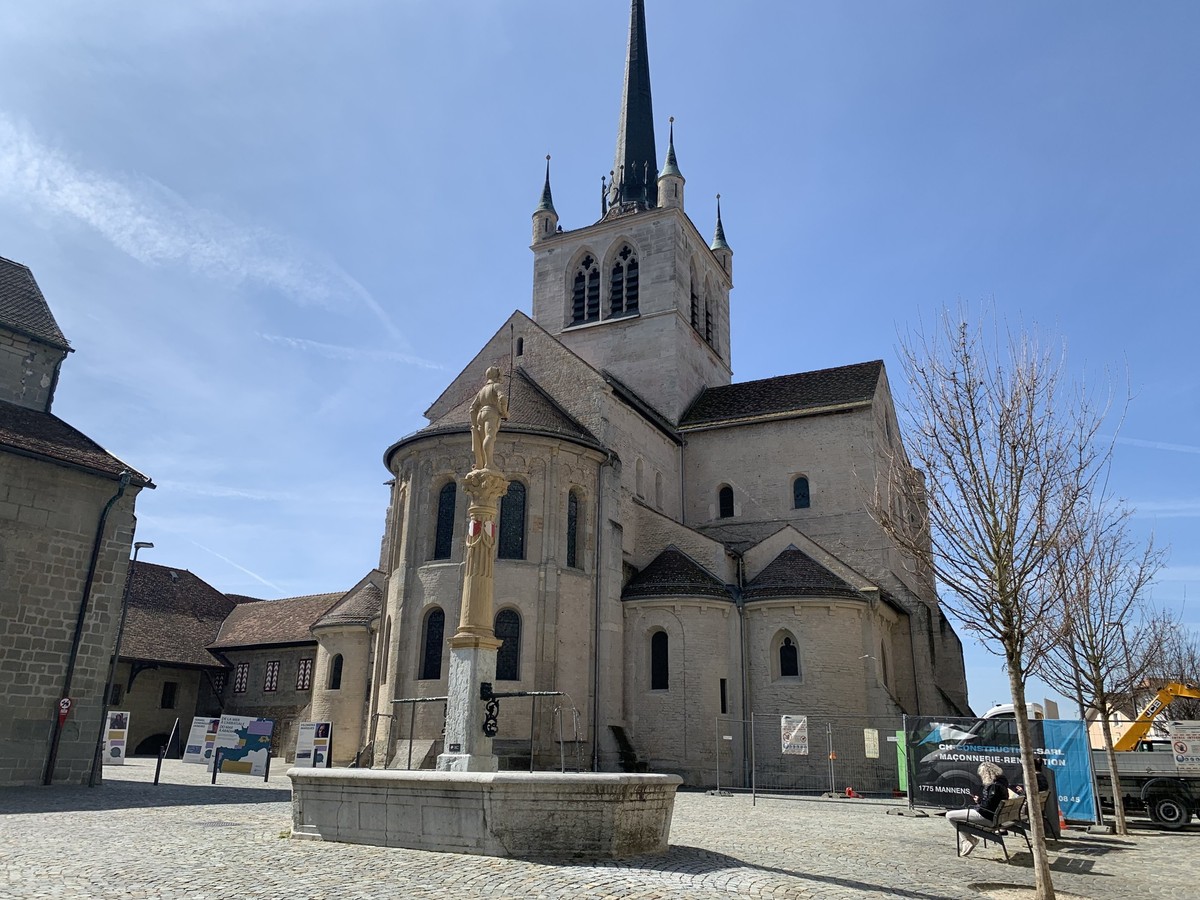 L'abbatiale de Payerne.