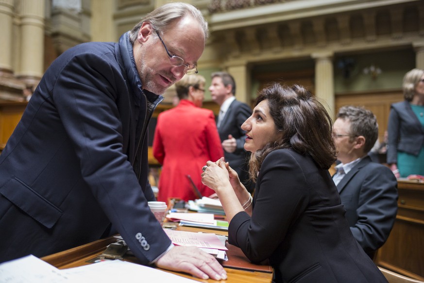 Yves Nidegger (SVP) und Sibel Arslan (Grüne) sind Mitglieder der&nbsp;inoffiziellen Parlamentariergruppe Schweiz-Türkei.&nbsp;&nbsp;