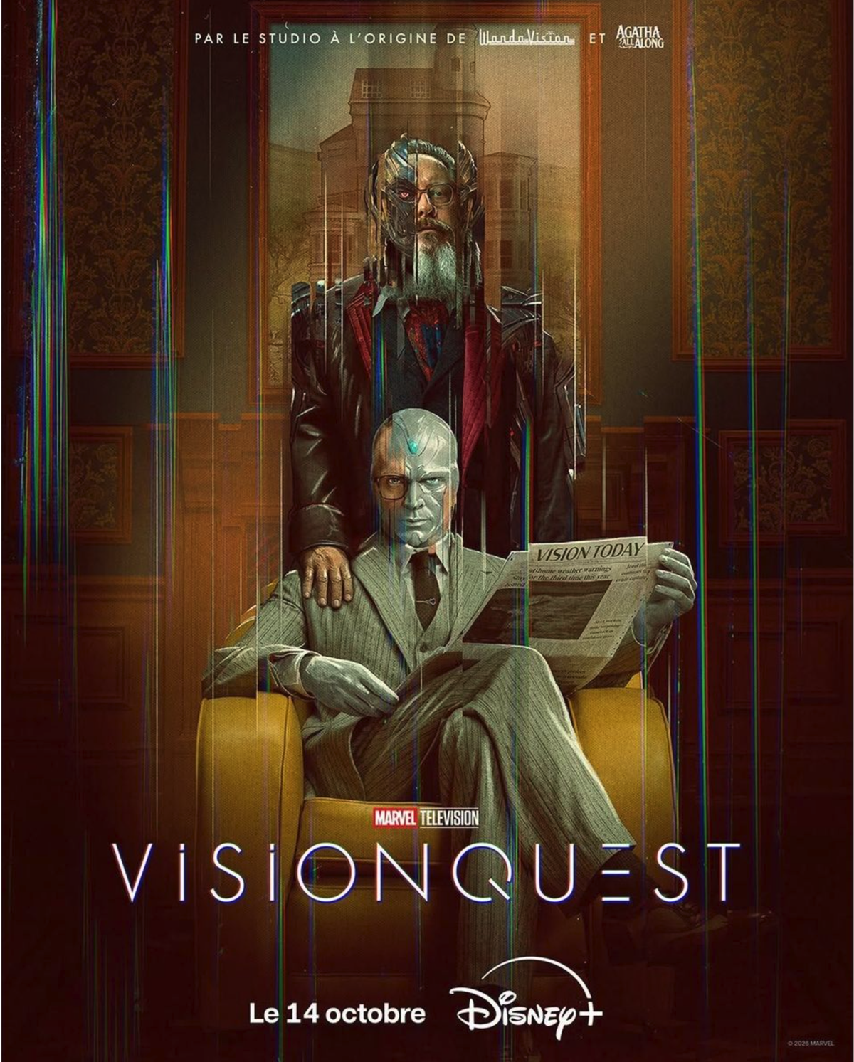 Ultron et Vision, deux entités que tout lie, mais que tout oppose.