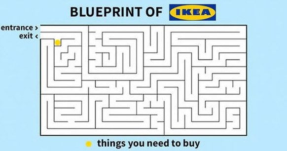 Ikea Labyrinth