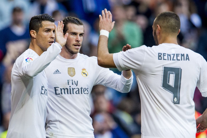 Ronaldo, Benzema und Bale werden heute Nacht in den Albträumen der Gijon-Abwehrspieler vorkommen.