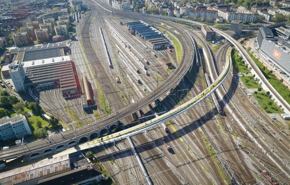 So soll die Franca-Magnani-Brücke zwischen den Kreisen 4 und 5 aussehen.