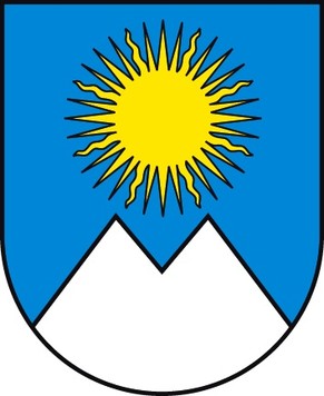 Das Wappen von Arosa.