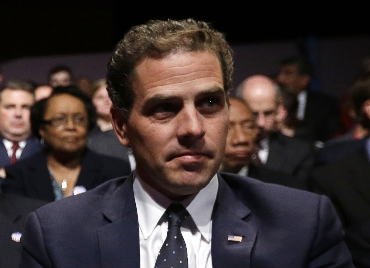 FILE - In this Oct. 11, 2012, file photo, Hunter Biden waits for the start of the his father's, Vice President Joe Biden's, debate at Centre College in Danville, Ky. In 2014, then-Vice Presi ...