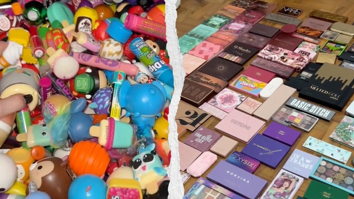 Diese Bilder zeigen das Ausmass vom Überkonsum auf TikTok.