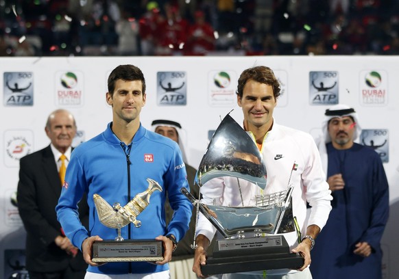 Das letzte Aufeinandertreffen in Dubai gewann Federer.