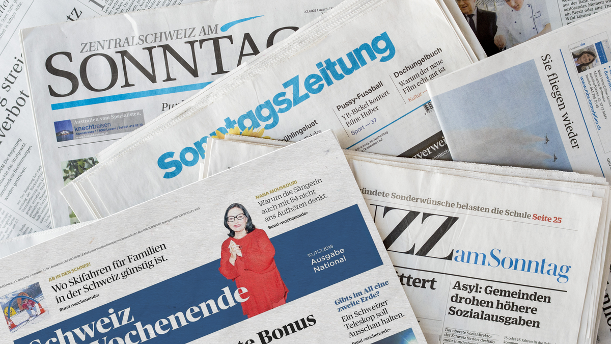 Teaserbild "Das schreiben die Sonntagszeitungen" Sonntag, Sonntagszeitung, Sonntags Zeitung, Schweiz am Wochenende