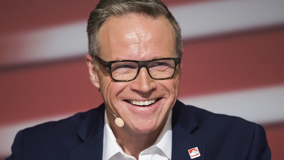 ARCHIV ? ZUM ANGEKUENDIGTEN RUECKTRITT AUF ENDE 200 VON SBB CEO ANDREAS MEYER STELLEN WIR IHNEN FOLGENDES BILDMATERIAL ZUR VERFUEGUNG - Andreas Meyer, CEO SBB, spricht waehrend der Bilanzmedienkonfere ...