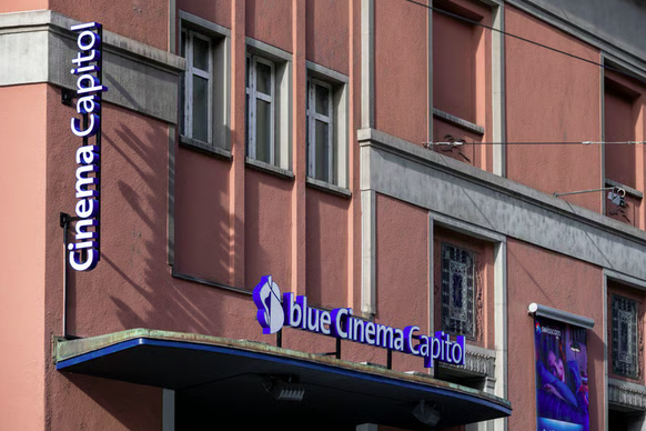 Hier testet Blue die Neuerung: Das traditionsreiche Kino Capitol in der Nähe des Centrals in Zürich.