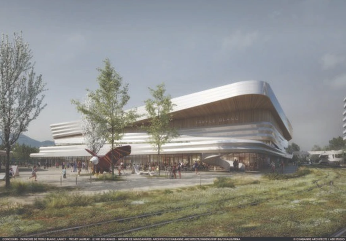 So soll das neue Eishockey-Stadion von Genf-Servette HC aussehen.
