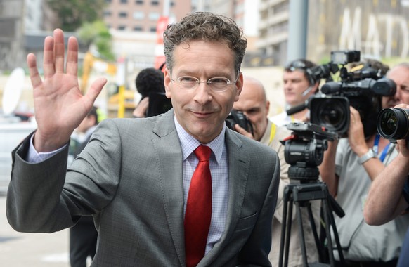 Dijsselbloem in Brüssel: «Wir haben sehr wenig Zeit.»