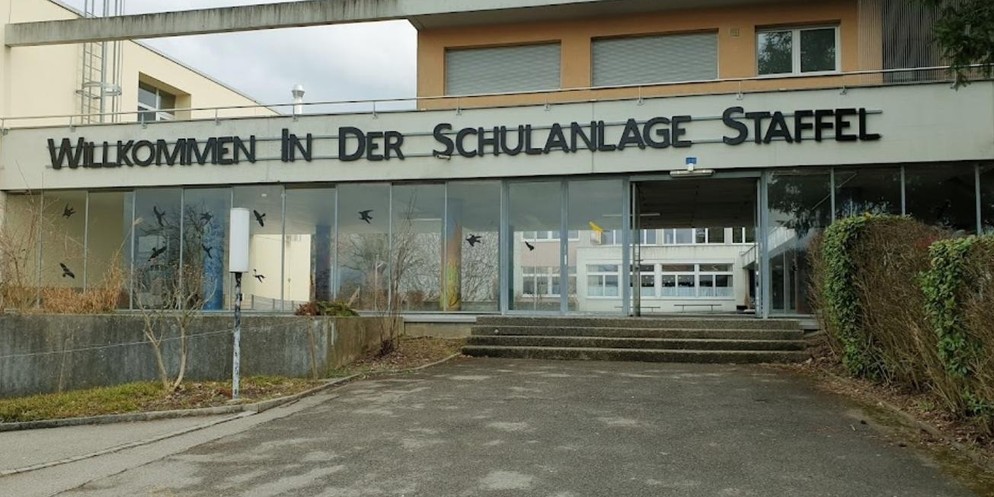 In der Schulanlage Staffel kam es zu Vandalismus.