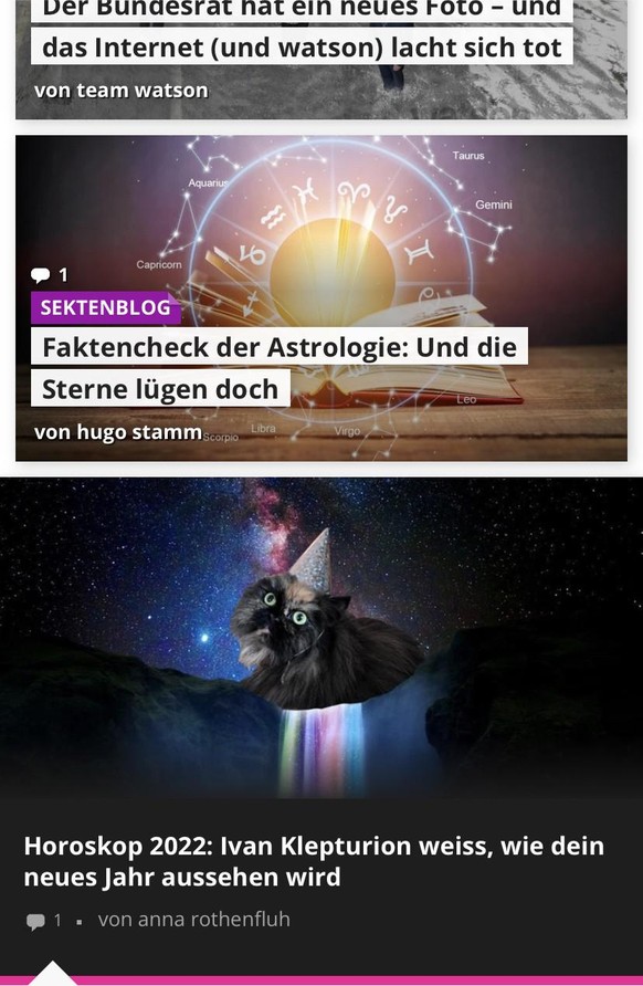 Faktencheck der Astrologie: Und die Sterne lÃ¼gen doch\nPasst irgendwie