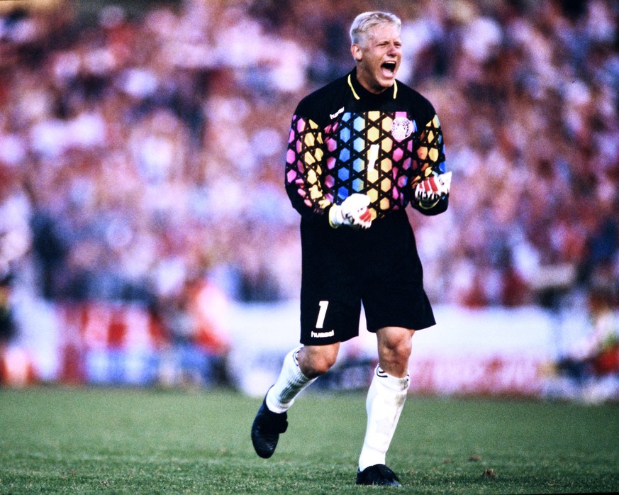 Peter Schmeichel im EM-Finale 1992.