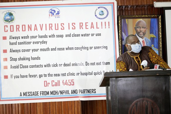 Dr. Masoka Fallah, Direktor des Nation Public Health Institute of Liberia.