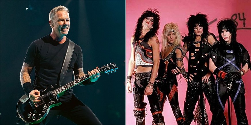 Metallica-Sänger James Hetfield über Mötley Crüe