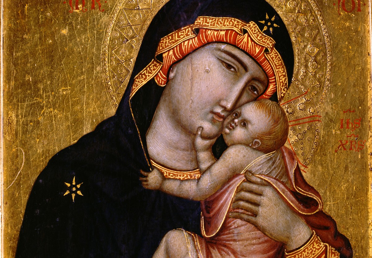 'icône de Notre-Dame de Grâce, qu'une ancienne tradition attribue à saint Luc. Rappelant le style des icônes de l'église orthodoxe, elle fut donnée à la cathédrale de Cambrai le 14 août ...