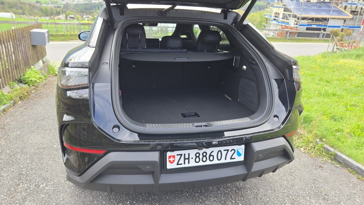 Geräumig: Der 520-Liter-Kofferraum.