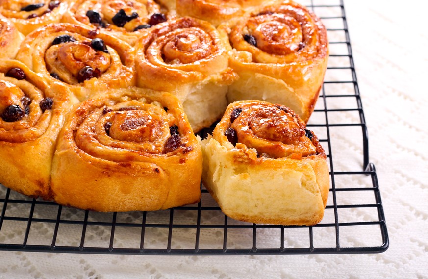 chelsea buns essen food dessert england london britisch backen