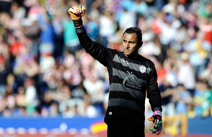 Keylor Navas ist auch bei UD Levante ein starker Rückhalt.