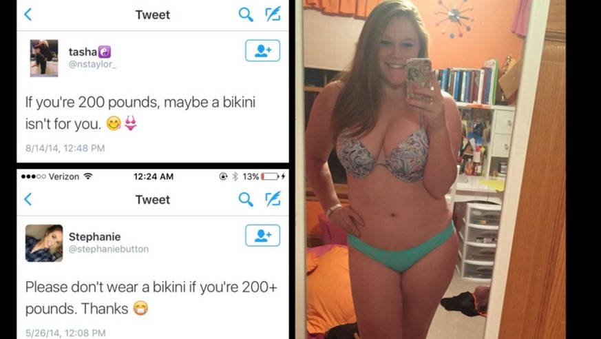 Bikini frau 70 kg Single women