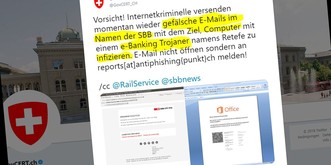 Neue Malware-Welle erreicht die Schweiz – so wollen dich die Hacker übers Ohr hauen
