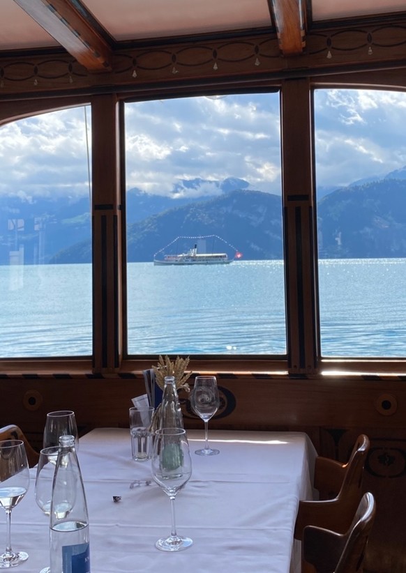 Fahrt auf dem Vierwaldstättersee mit Michelle Claus