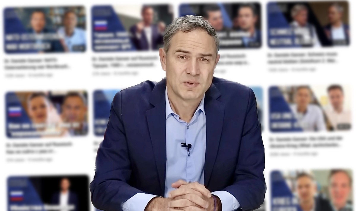 Daniele Ganser, umstrittener Historiker, der Verschwörungs-Erzählungen zu seinem Geschäftsmodell gemacht hat.