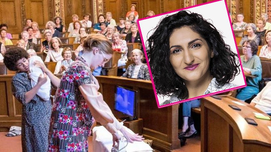 Grünen-Nationalrätin Sibel Arslan (BS) will jungen Müttern die Arbeit im Parlament erleichtern.