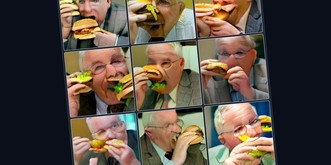 «Blocher isst einen Cheeseburger» – Website kreiert irre AI-Bilder