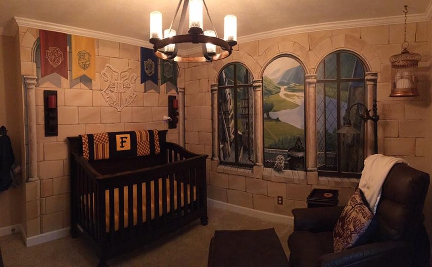 Dieses Kinderzimmer ist ein Traum für alle Harry-Potter-Fans