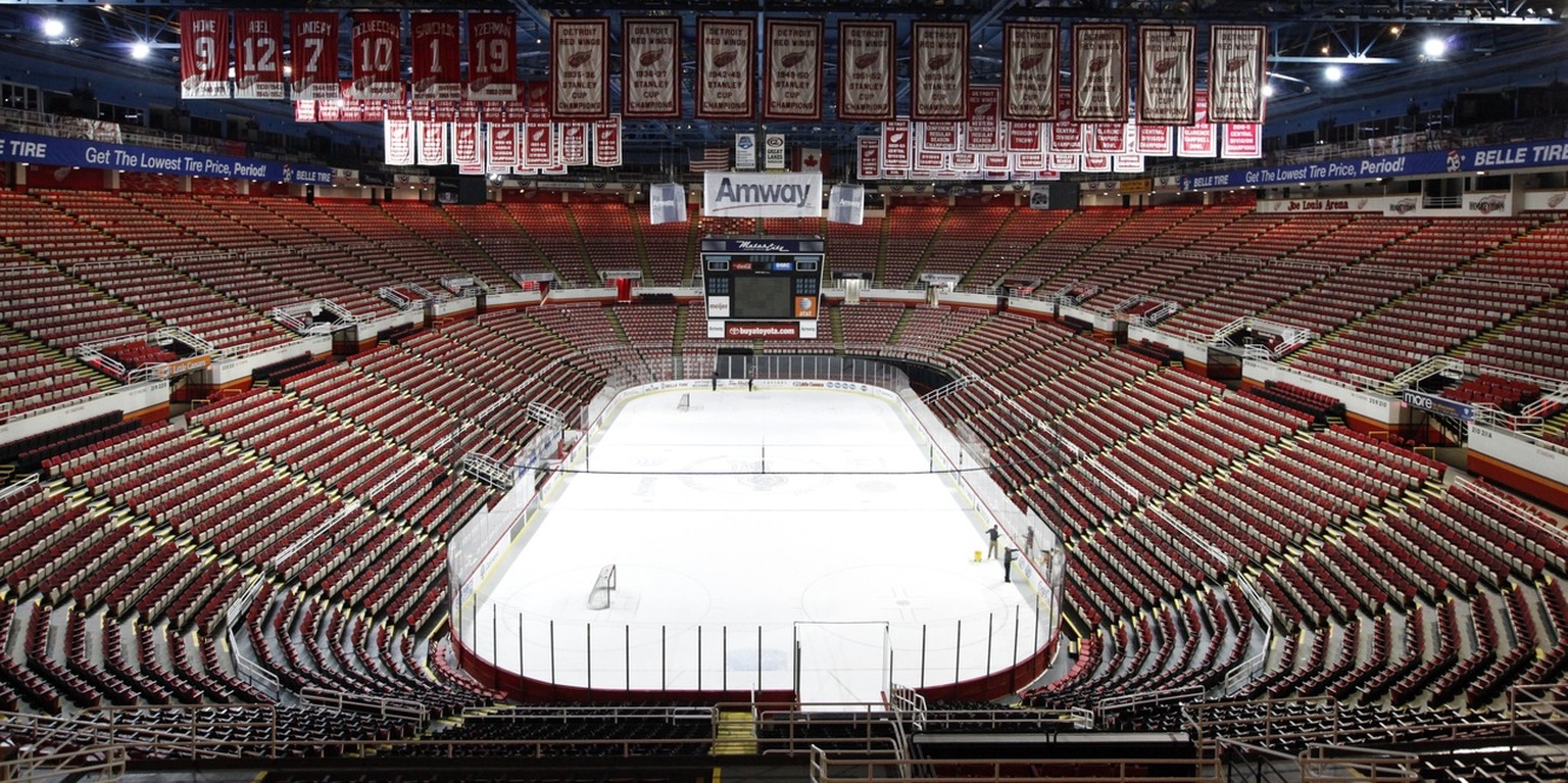Drohen der NHL wieder komplett leere Stadien wie hier in Detroit 2012?
