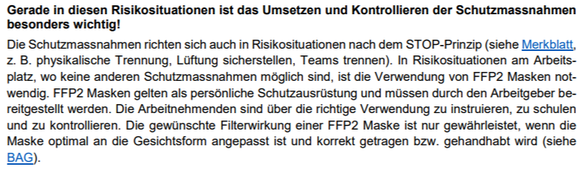 Das Schreiben des Seco vom 31.12.2021 an die Sozialpartner.