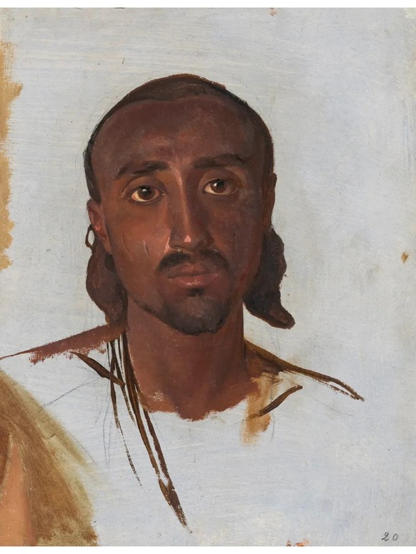 Charles Gleyre, «Etude d’un Nubien», zwischen 1835 und 1837.
https://www.mcba.ch/wp-content/uploads/2019/01/1027_GLEYRE_num4000_em_web-1536x1993.jpg