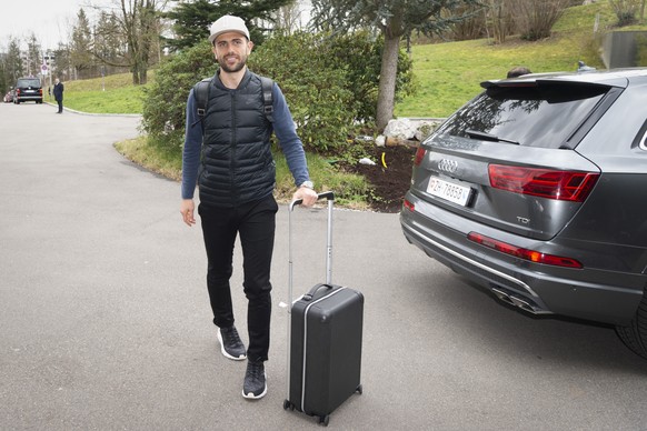 Admir Mehmedi beim Zusammenzug der Fussballnationalmannschaft im Hotel Atlantis, am Montag, 18. Maerz 2019, in Zuerich.(KEYSTONE/Melanie Duchene)