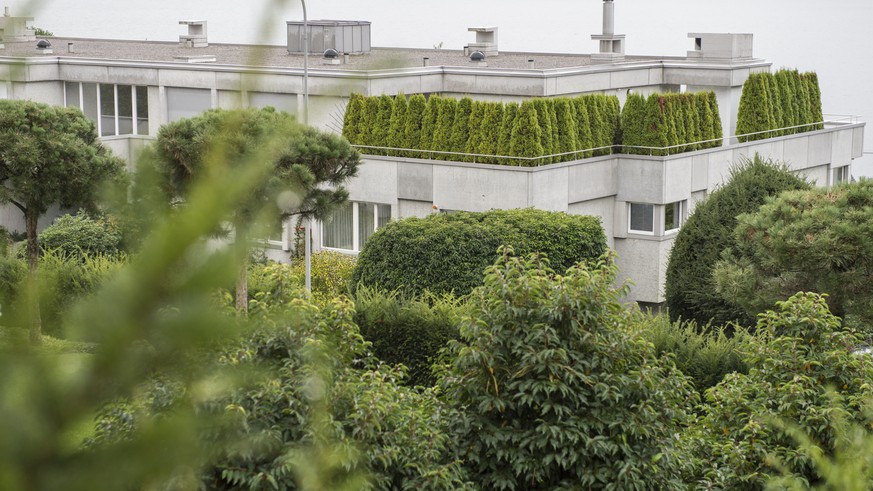 Hier ereignete sich das Drama: Mehrfamilienhaus in Zollikon am Zürichsee.