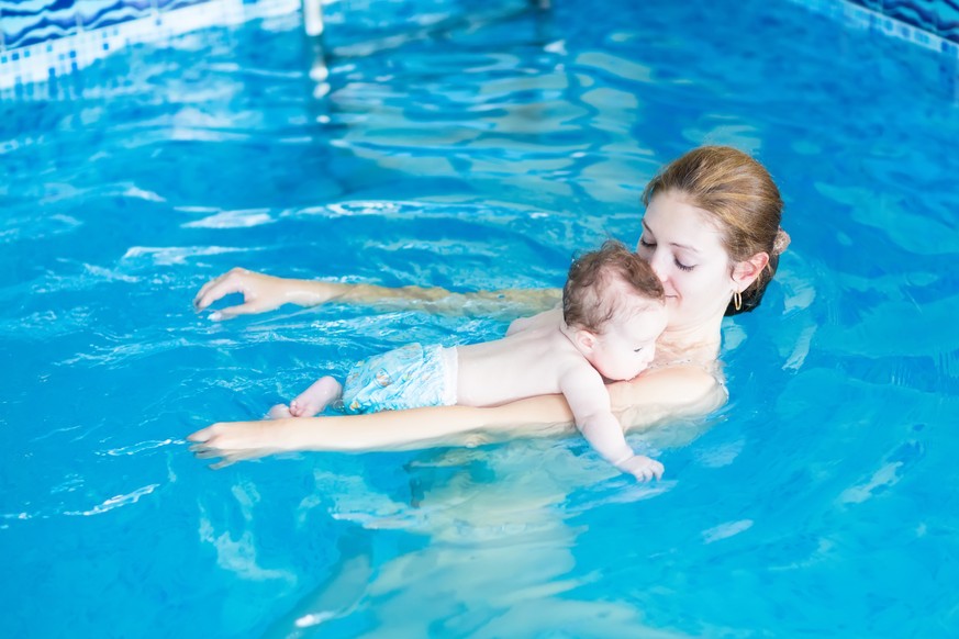 Der Säuglings-Schwimmkurs fand im privaten Hallenbad der Stiftung St. Josef statt (Symbolbild).&nbsp;