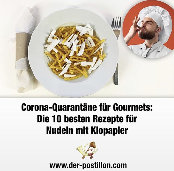 Ein Psychologe erklärt, warum das Corona-Virus zu WC-Papier-Hamsterkäufen führt 
😁