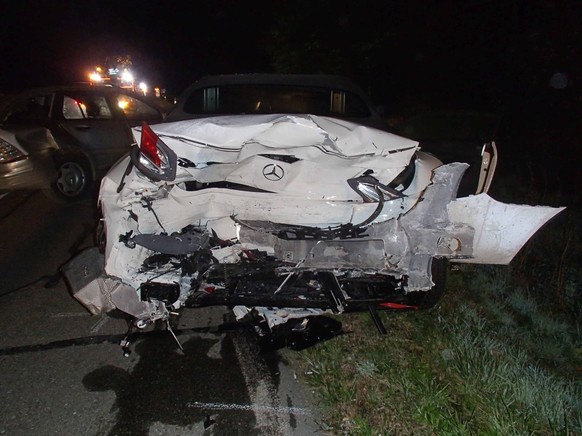 Heftiger Aufprall im Aargau