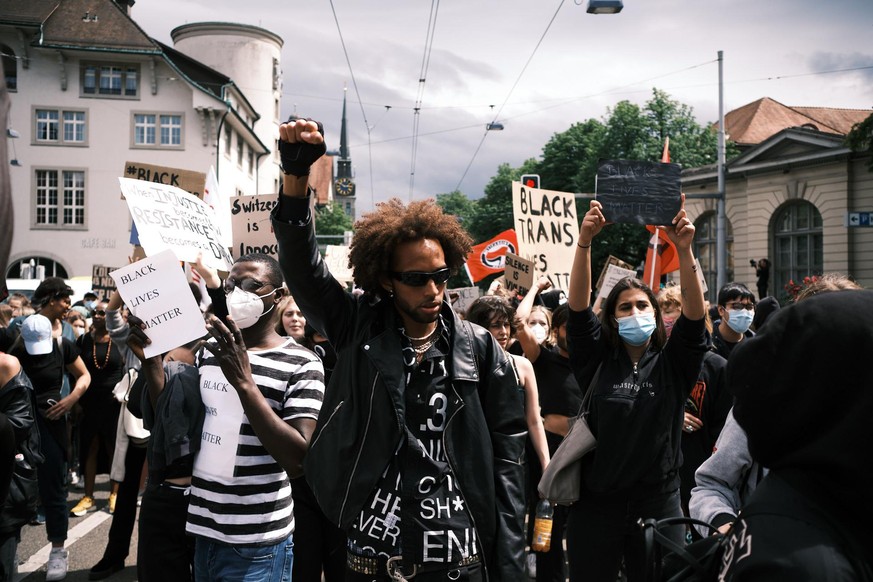 black lives matter demo zürich