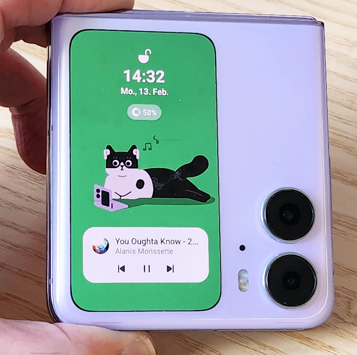 Nette Spielerei: Die Animation der virtuellen Tiere passt sich der aktuellen Nutzung des Users an.