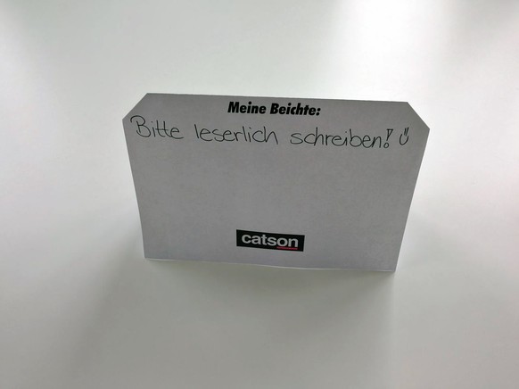 catson Beichte