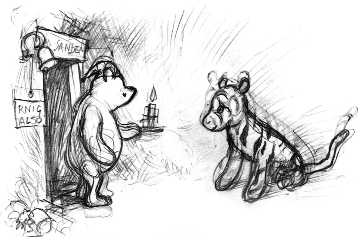 Skizze Shepard Pooh und Tigger

https://www.ehshepard.com/
