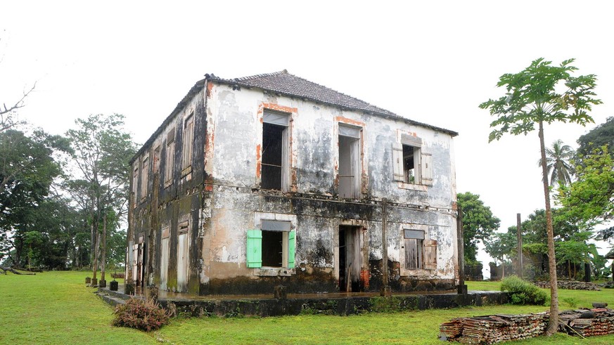 Das Herrenhaus der Planage Terreiro Velho von Claudio Corallo.