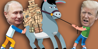 Wie Putin und Trump versuchen, die Medien in den Griff zu bekommen