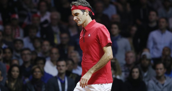 Roger Federer konnte der klaren Niederlage gegen Gaël Monfils überraschend viel Positives abgewinnen.
